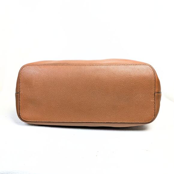 Michael Kors Mercer Light Brown Leather Tote Bag - Picture 3 of 8